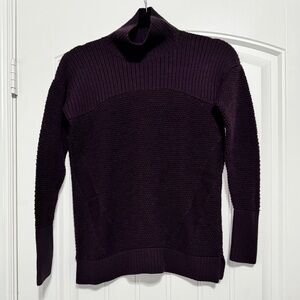 Lululemon Warm & Restore Sweater in Black Cherry